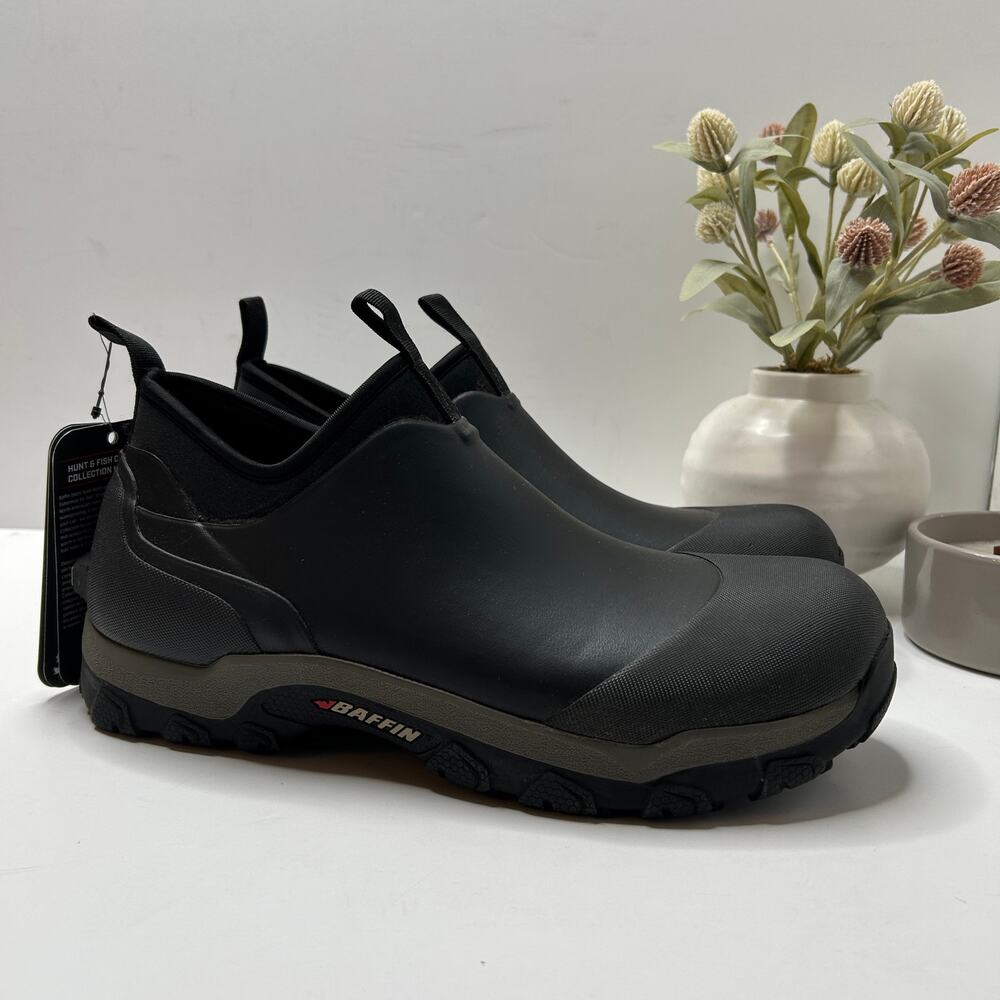 Baffin Snow Monster Boot Lace Up Round Toe Black EPIC-M010 Men's 12 Tried On
